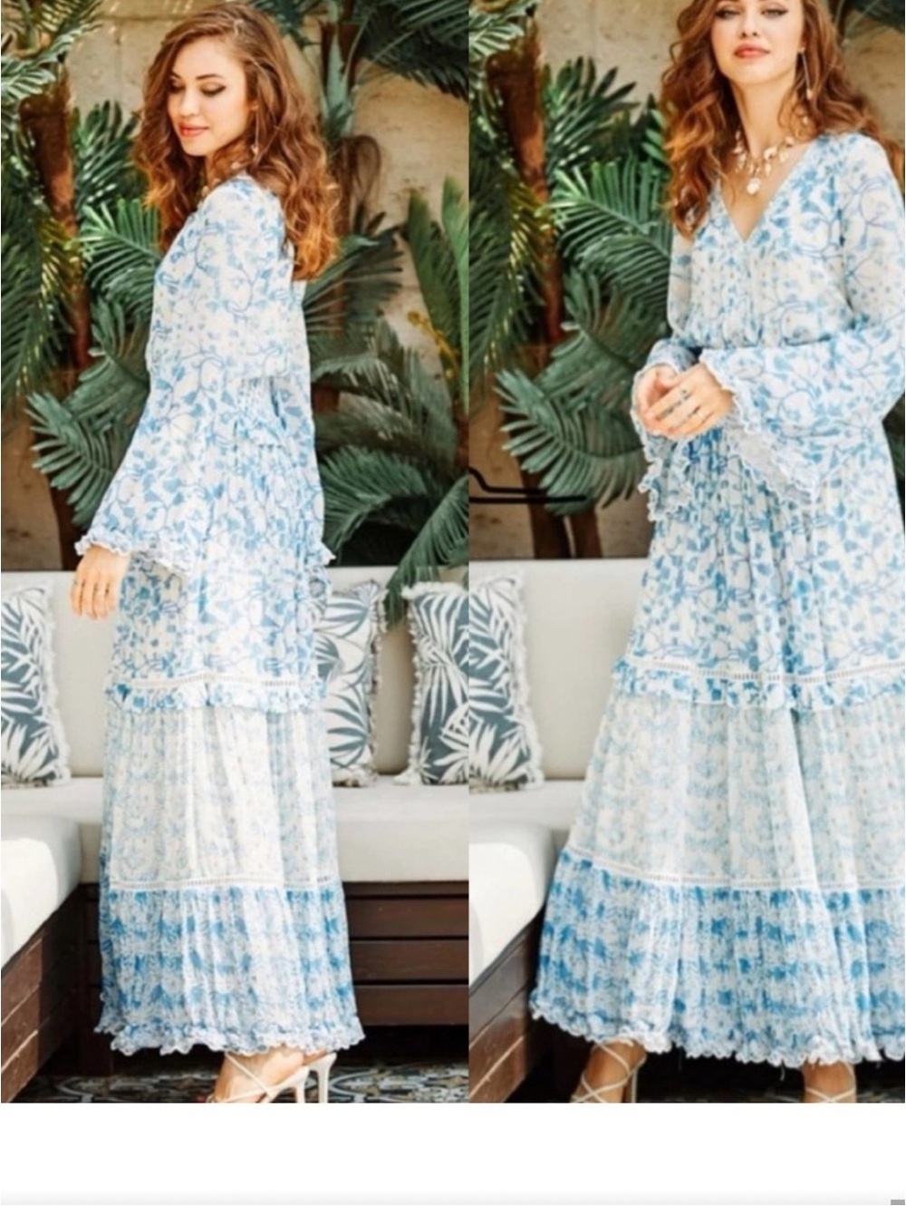 Hemant & Nandita Calee Maxi Dress